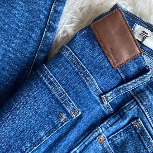 💙🤍Madewell 10" High Rise Skinny Jeans Blue Women's 💙🤍size 30 Stretch - Picture 7 of 7